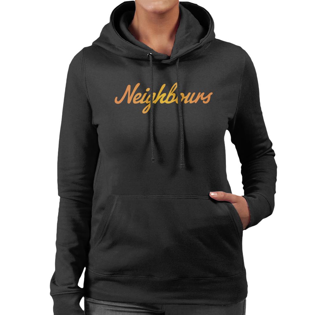 Neighbours Classic Golden Logo Women's Hooded Sweatshirt-ALL + EVERY