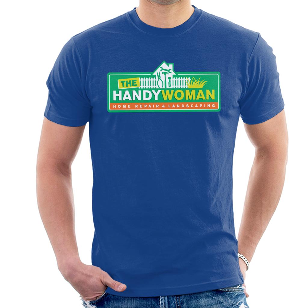 Neighbours The Handy Woman Men's T-Shirt-ALL + EVERY