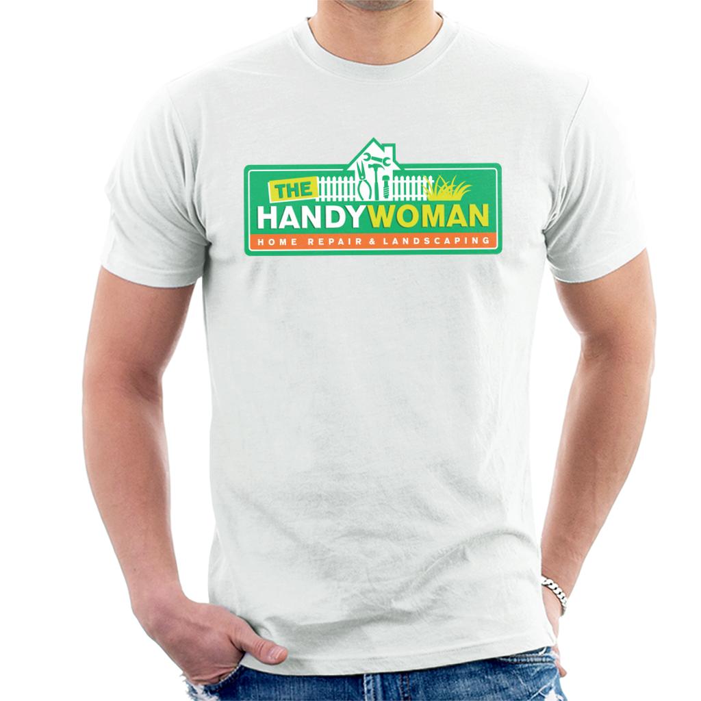 Neighbours The Handy Woman Men's T-Shirt-ALL + EVERY