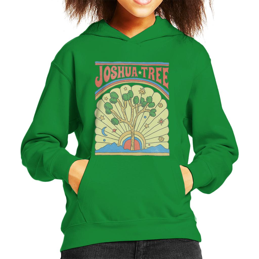 US National Parks Joshua Tree Kid's Hooded Sweatshirt-ALL + EVERY