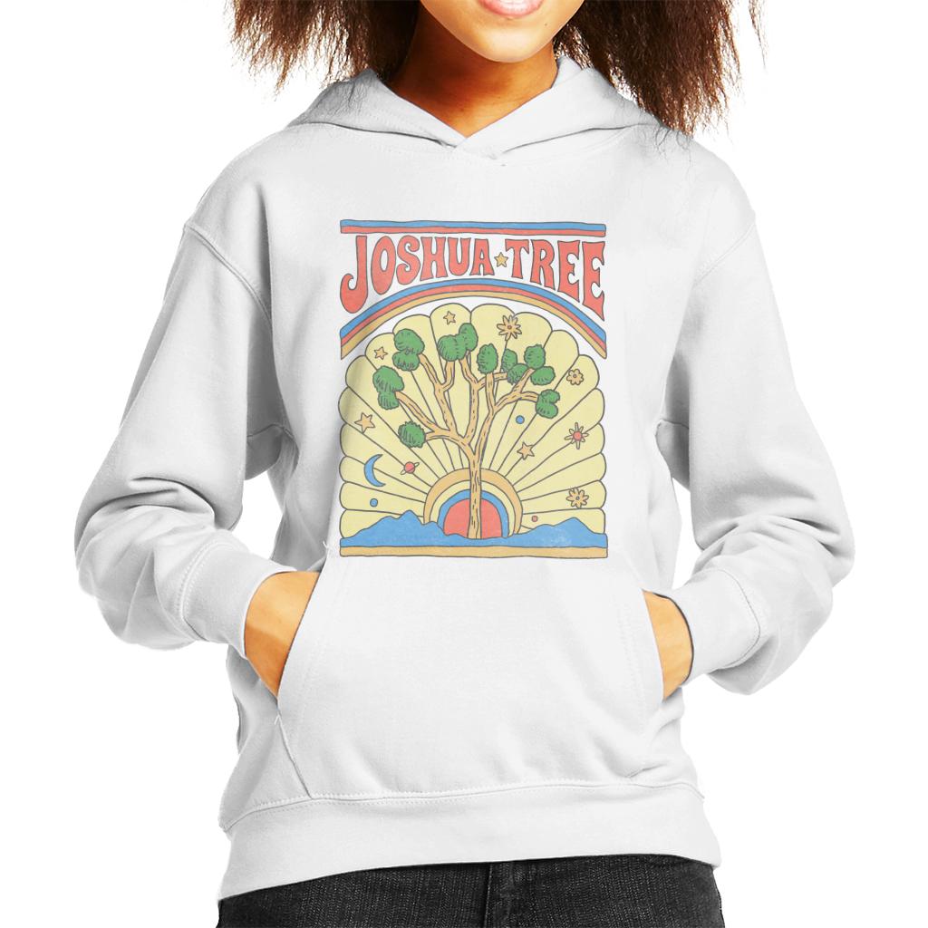 US National Parks Joshua Tree Kid's Hooded Sweatshirt-ALL + EVERY