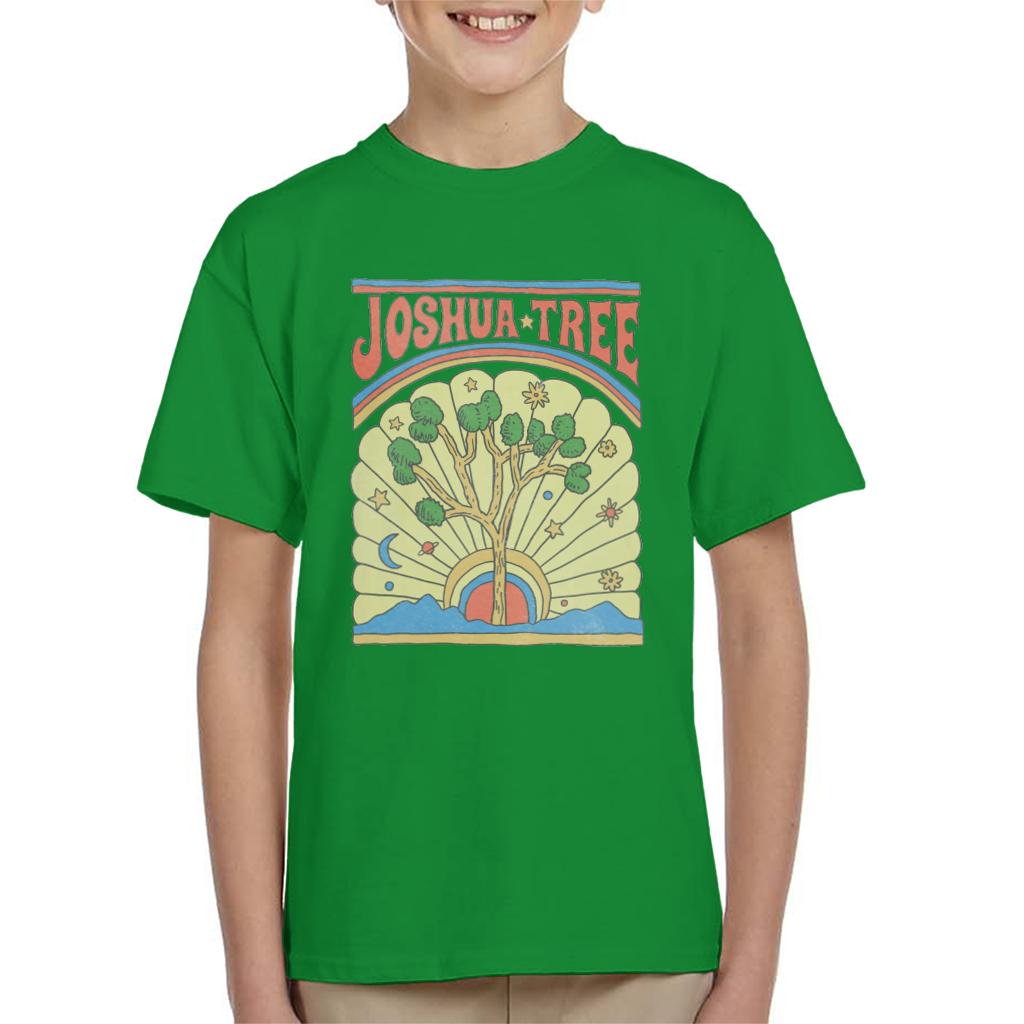 US National Parks Joshua Tree Kid's T-Shirt-ALL + EVERY