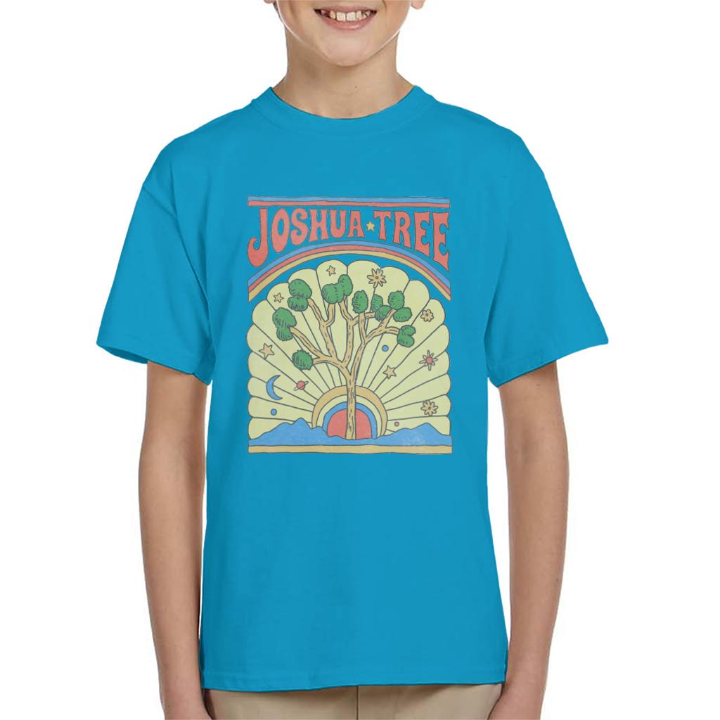 US National Parks Joshua Tree Kid's T-Shirt-ALL + EVERY