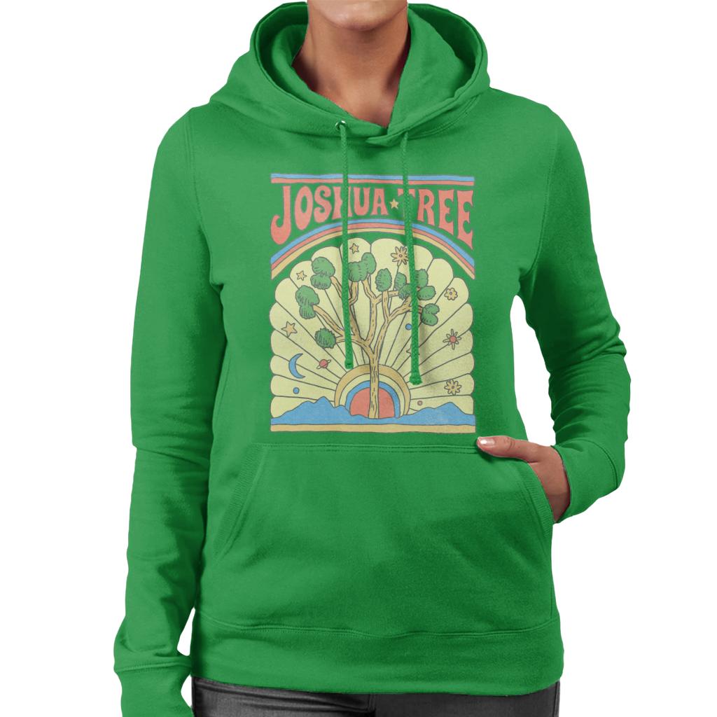 US National Parks Joshua Tree Women's Hooded Sweatshirt-ALL + EVERY