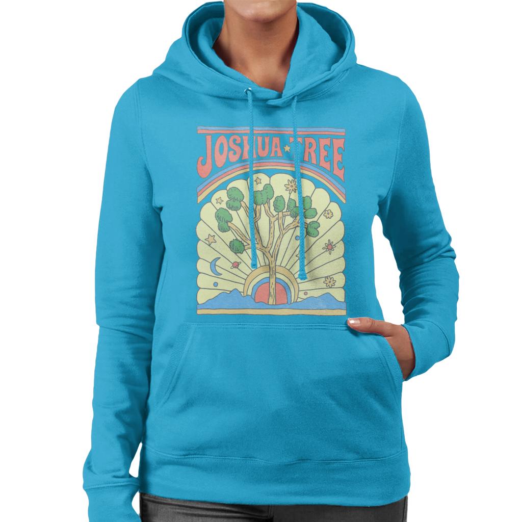 US National Parks Joshua Tree Women's Hooded Sweatshirt-ALL + EVERY