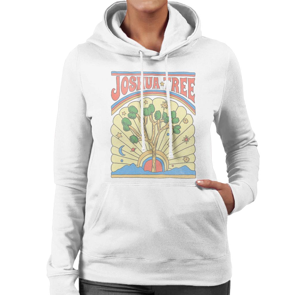 US National Parks Joshua Tree Women's Hooded Sweatshirt-ALL + EVERY