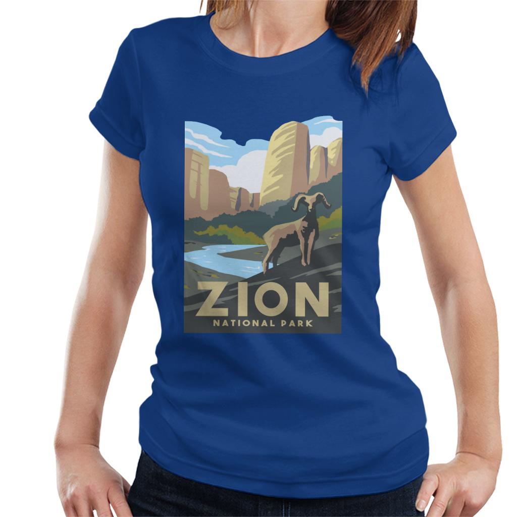 US National Parks Zion Women's T-Shirt-ALL + EVERY