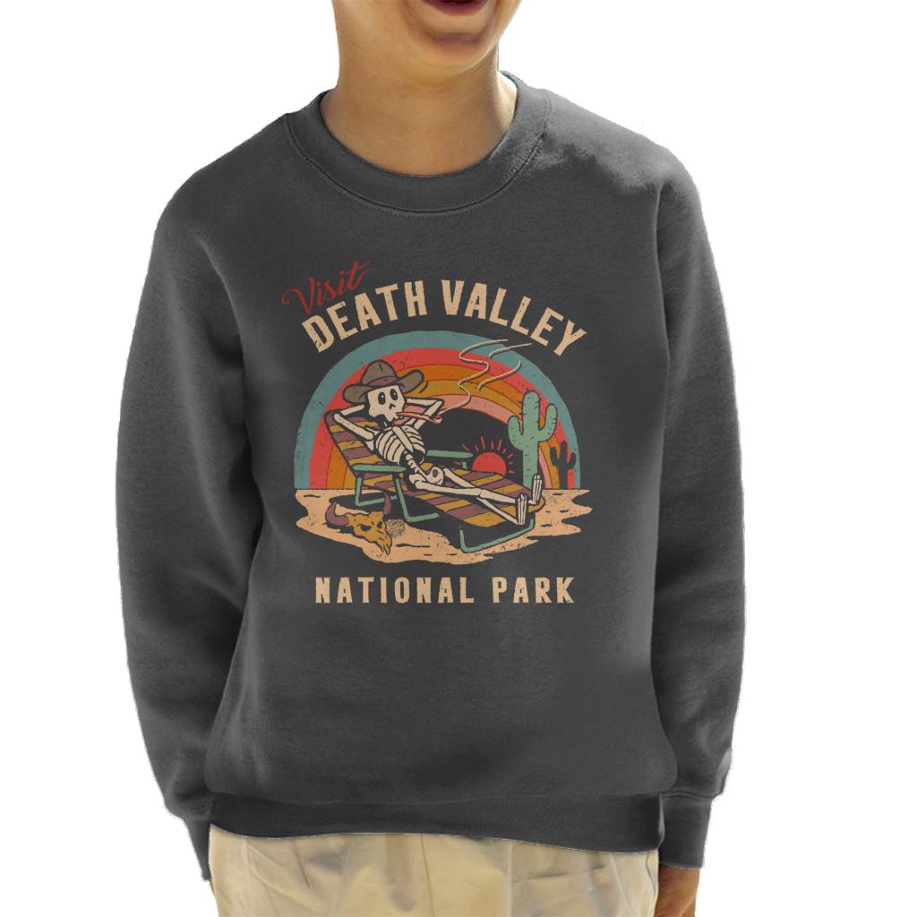 US National Parks Visit Death Valley Kid's Sweatshirt-ALL + EVERY