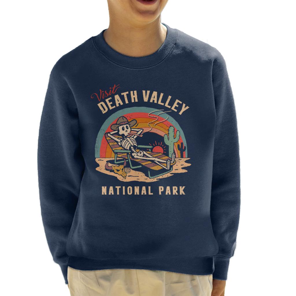 US National Parks Visit Death Valley Kid's Sweatshirt-ALL + EVERY