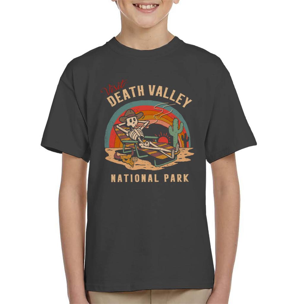 US National Parks Visit Death Valley Kid's T-Shirt-ALL + EVERY