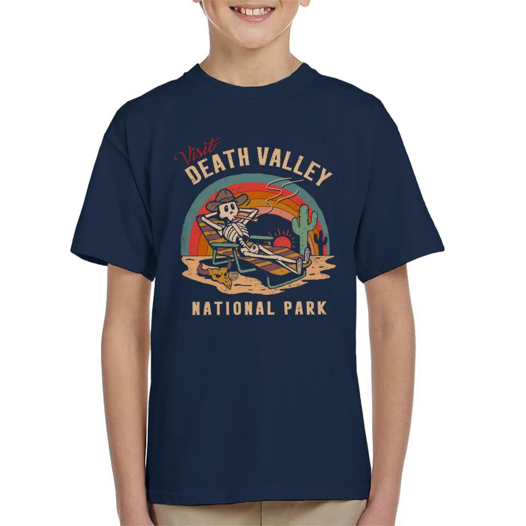 US National Parks Visit Death Valley Kid's T-Shirt-ALL + EVERY