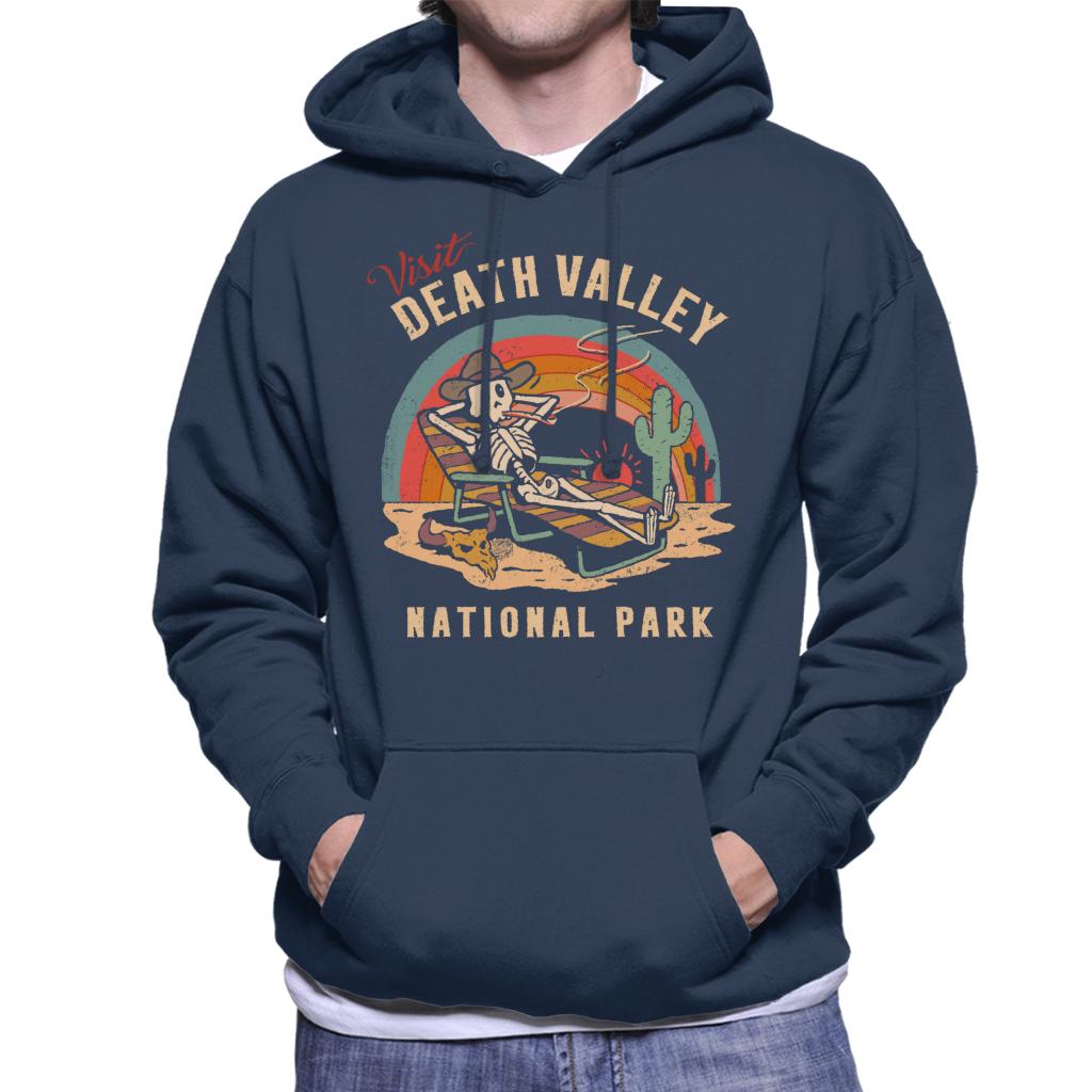 US National Parks Visit Death Valley Men's Hooded Sweatshirt-ALL + EVERY