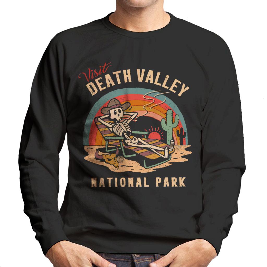 US National Parks Visit Death Valley Men's Sweatshirt-ALL + EVERY