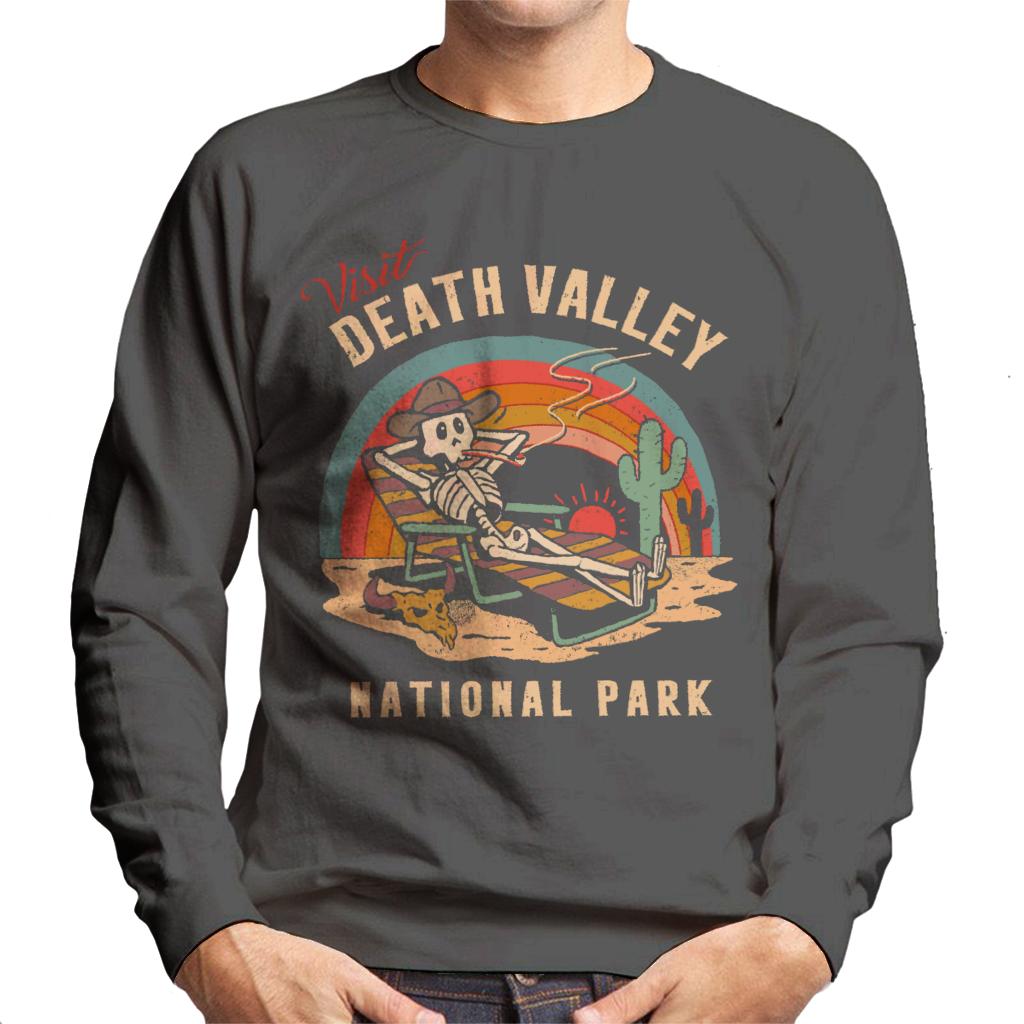 US National Parks Visit Death Valley Men's Sweatshirt-ALL + EVERY