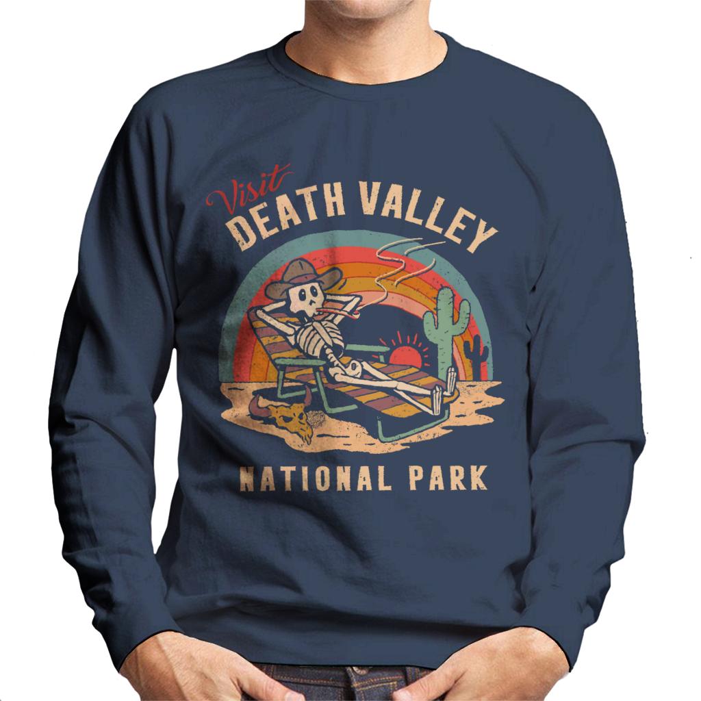 US National Parks Visit Death Valley Men's Sweatshirt-ALL + EVERY