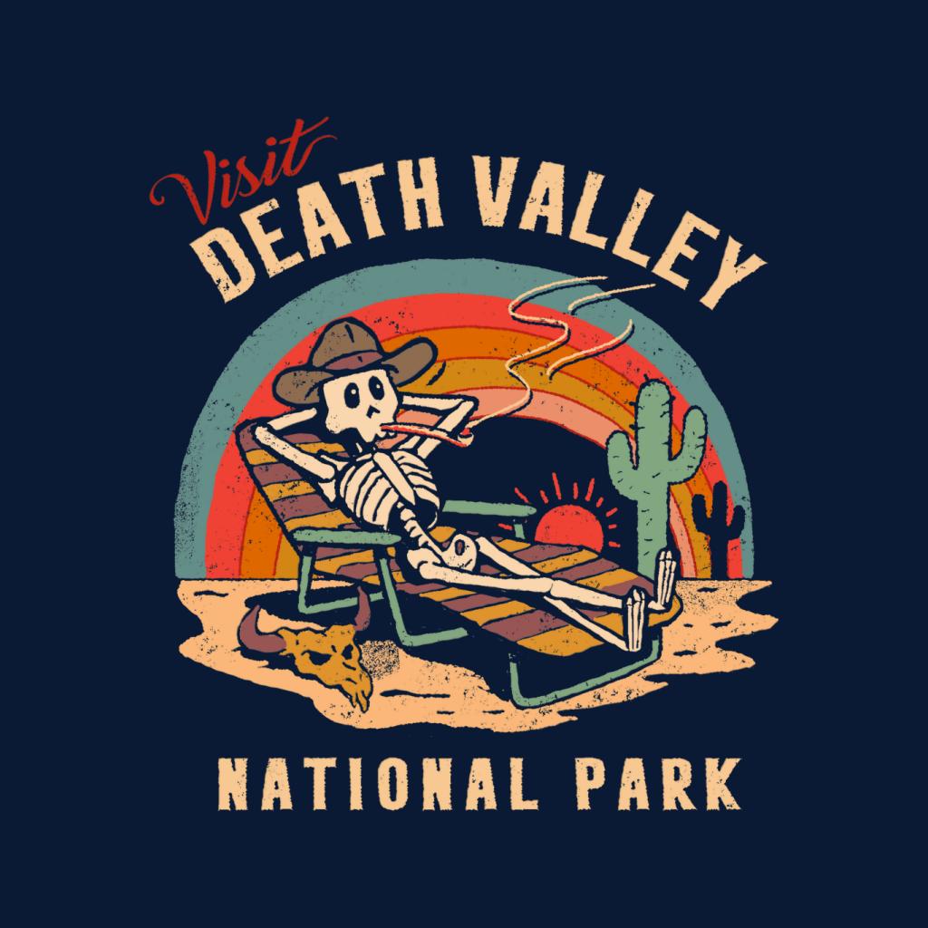 US National Parks Visit Death Valley Men's T-Shirt-ALL + EVERY