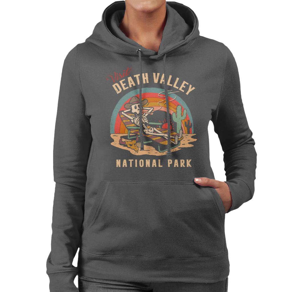 US National Parks Visit Death Valley Women's Hooded Sweatshirt-ALL + EVERY