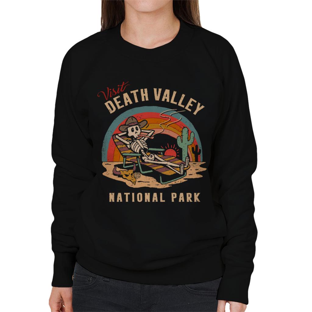 US National Parks Visit Death Valley Women's Sweatshirt-ALL + EVERY