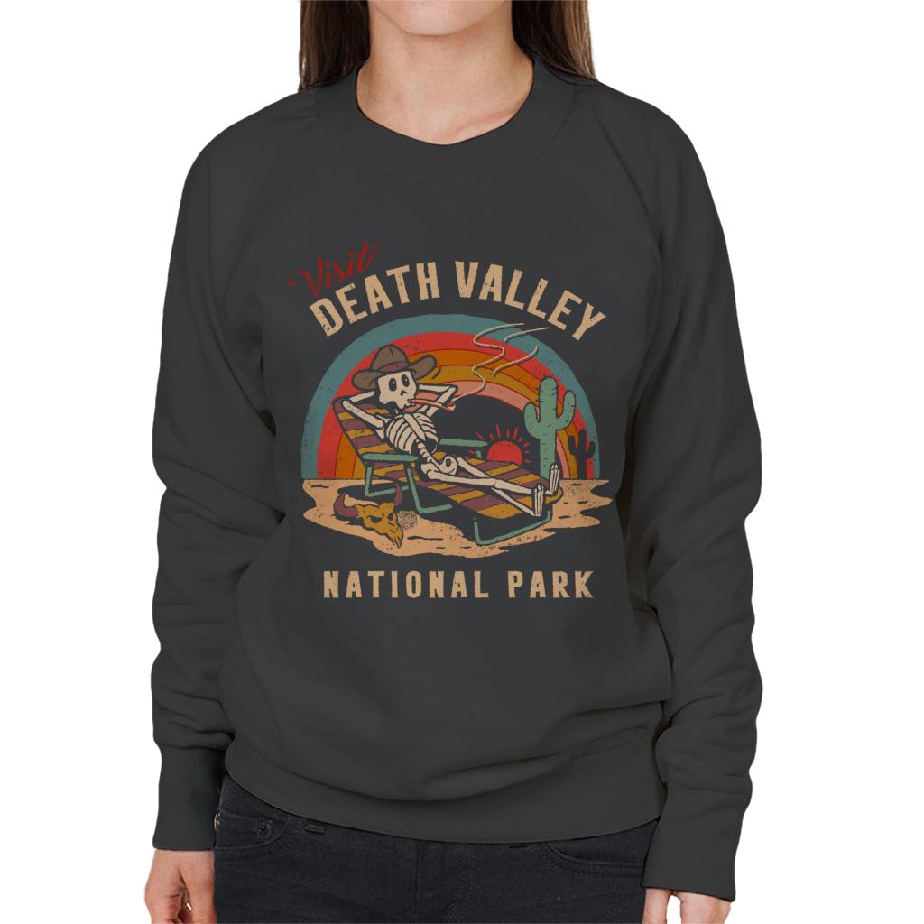 US National Parks Visit Death Valley Women's Sweatshirt-ALL + EVERY