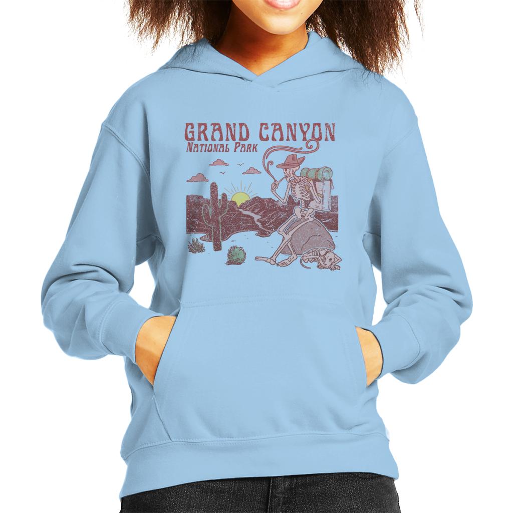 US National Parks Grand Canyon Sunrise Kid's Hooded Sweatshirt-ALL + EVERY