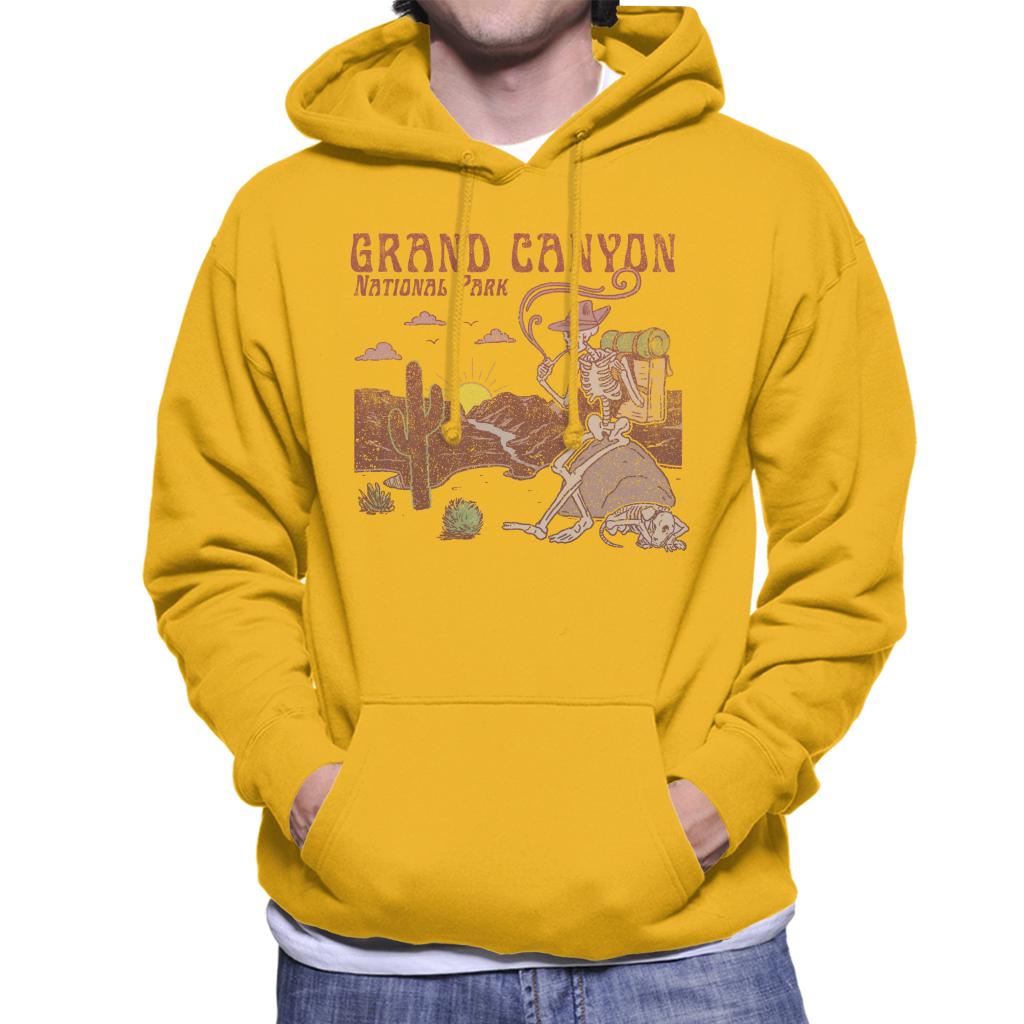 US National Parks Grand Canyon Sunrise Men's Hooded Sweatshirt-ALL + EVERY