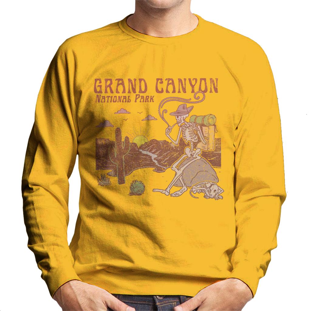 US National Parks Grand Canyon Sunrise Men's Sweatshirt-ALL + EVERY