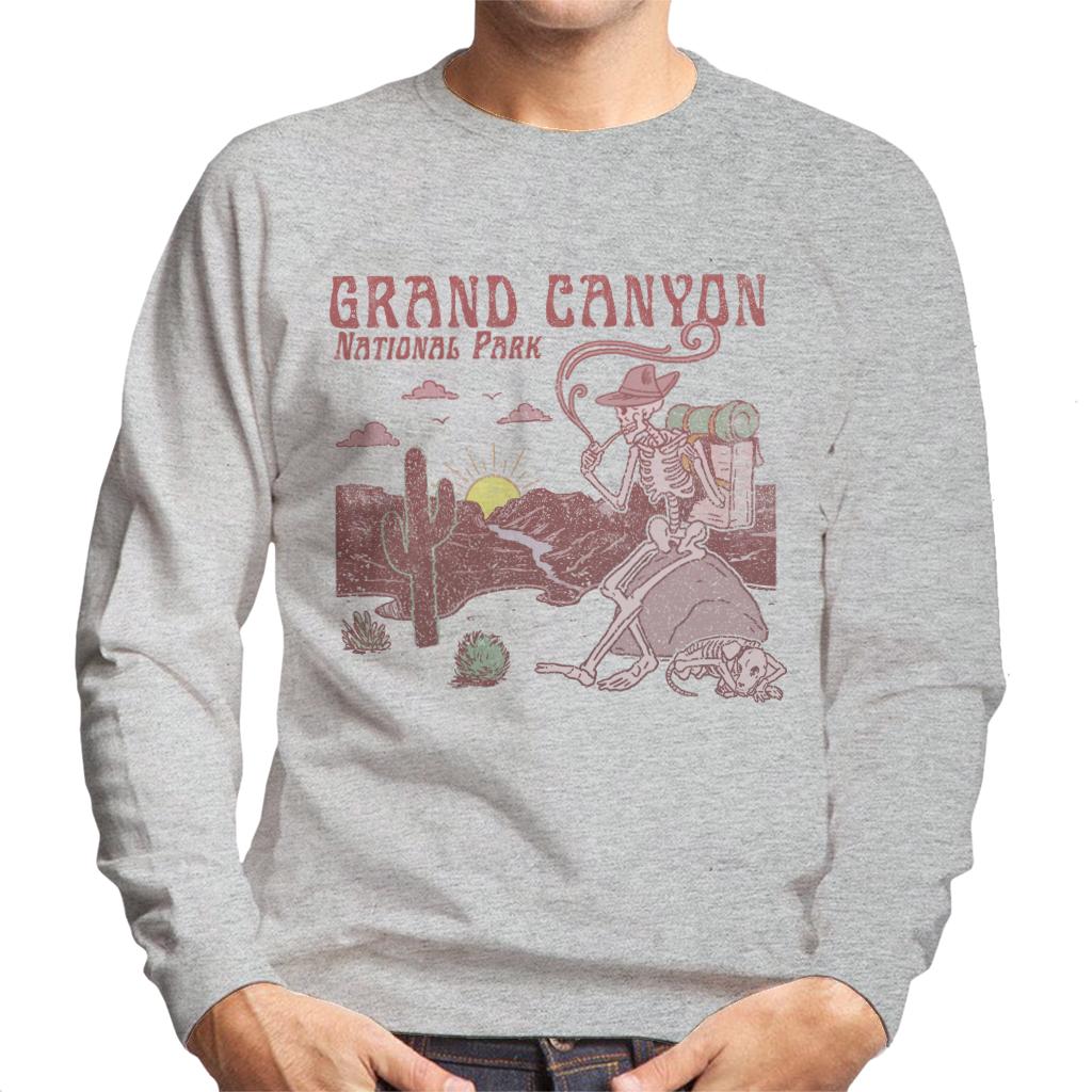 US National Parks Grand Canyon Sunrise Men's Sweatshirt-ALL + EVERY