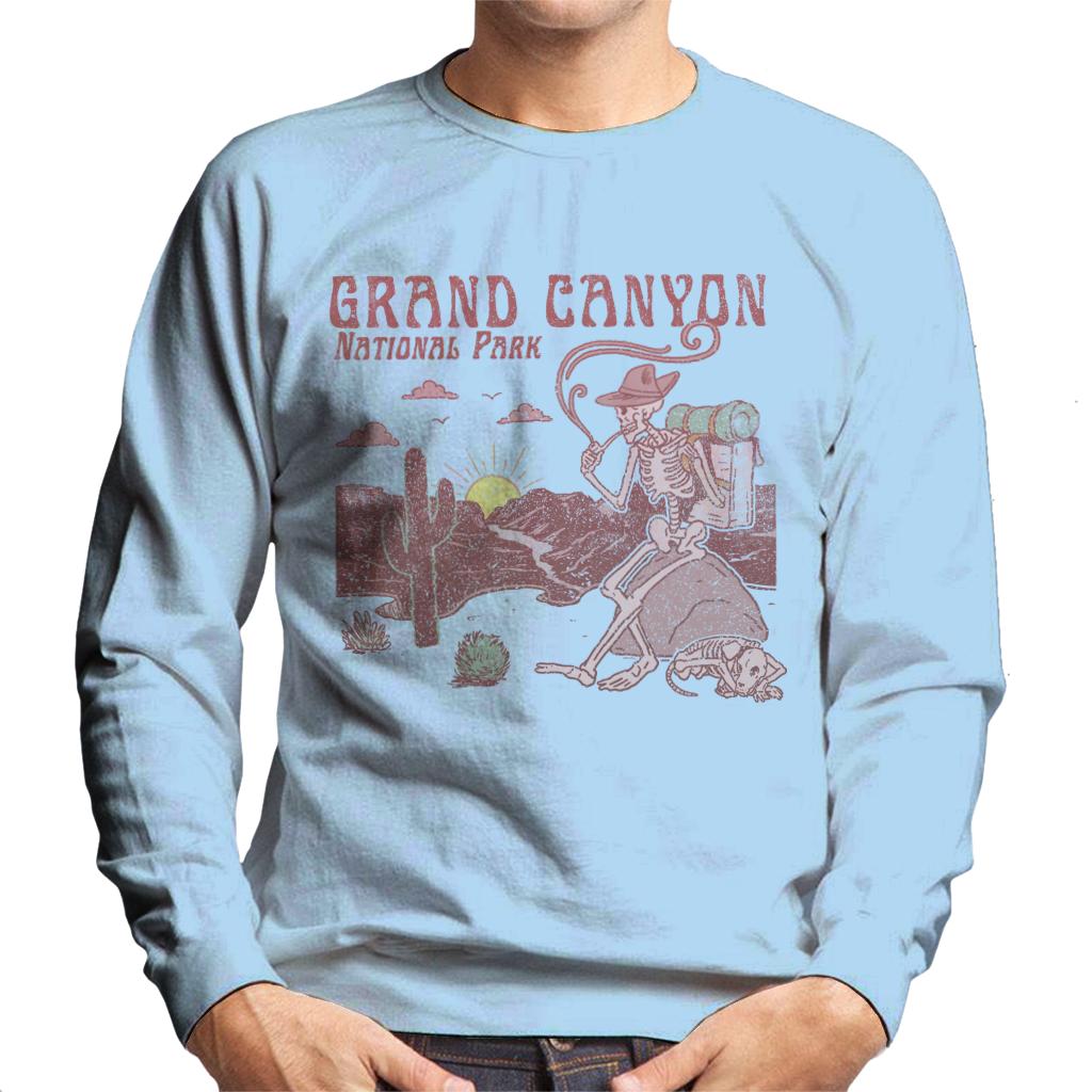 US National Parks Grand Canyon Sunrise Men's Sweatshirt-ALL + EVERY