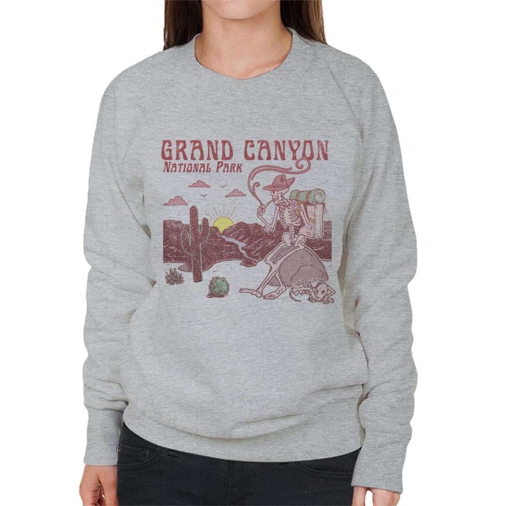 US National Parks Grand Canyon Sunrise Women's Sweatshirt-ALL + EVERY