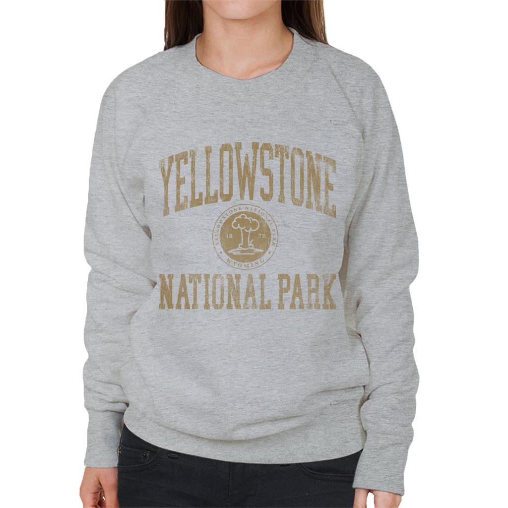 US National Parks Yellowstone Wyoming Women's Sweatshirt-ALL + EVERY