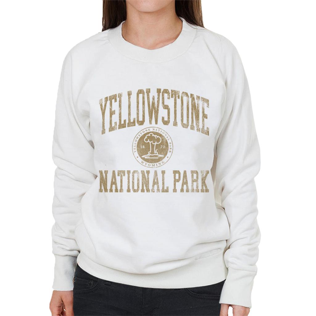 US National Parks Yellowstone Wyoming Women's Sweatshirt-ALL + EVERY