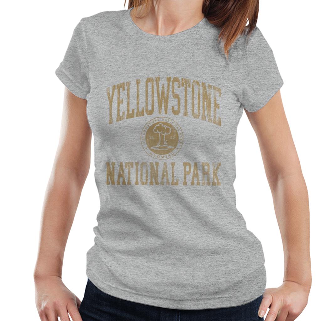 US National Parks Yellowstone Wyoming Women's T-Shirt-ALL + EVERY