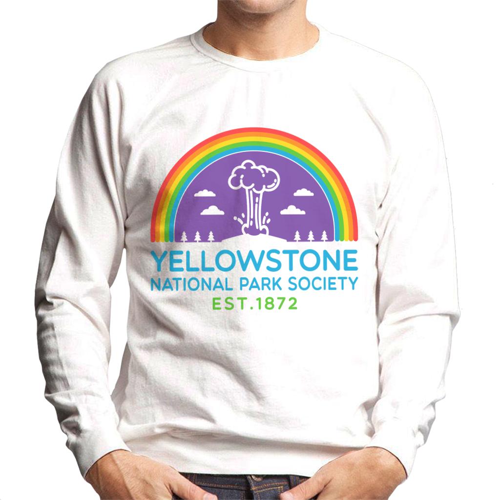 US National Parks Yellowstone Society Est 1872 Men's Sweatshirt-ALL + EVERY