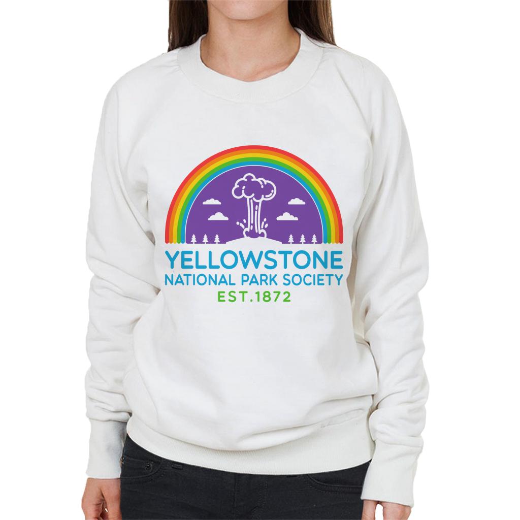 US National Parks Yellowstone Society Est 1872 Women's Sweatshirt-ALL + EVERY