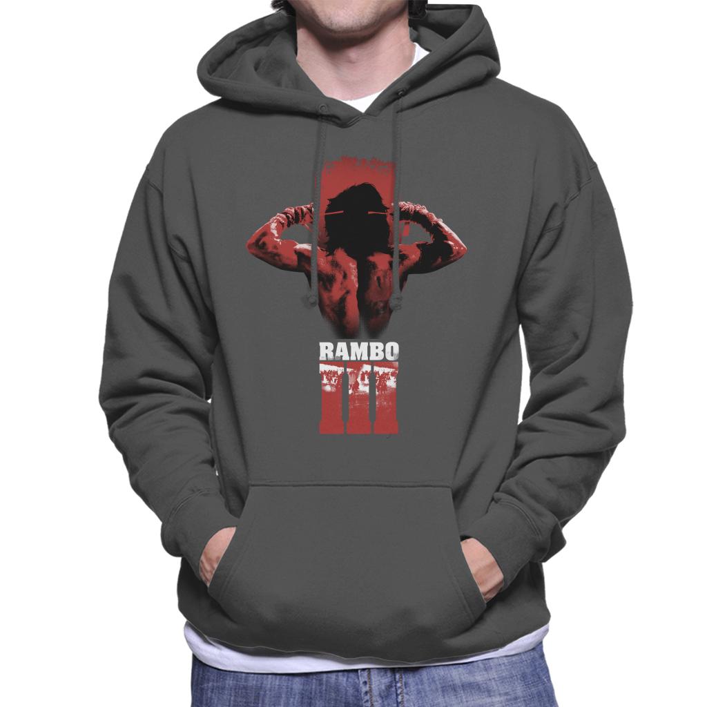 Rambo III Tying Headband Men's Hooded Sweatshirt-ALL + EVERY