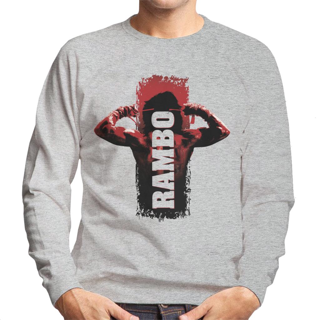 Rambo III Tying Sweatband Men's Sweatshirt-ALL + EVERY