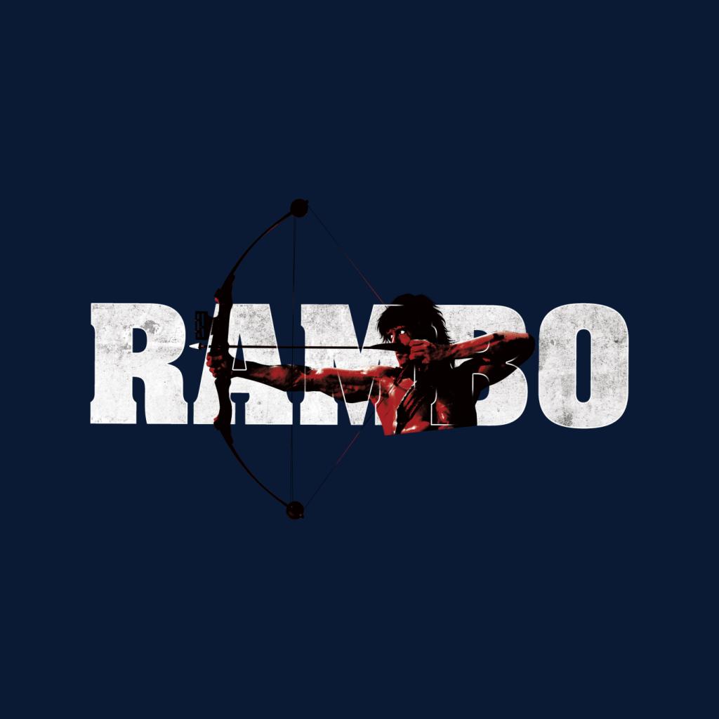 Rambo Compound Bow Men's Hooded Sweatshirt-ALL + EVERY