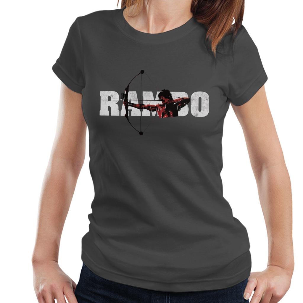 Rambo Compound Bow Women's T-Shirt-ALL + EVERY