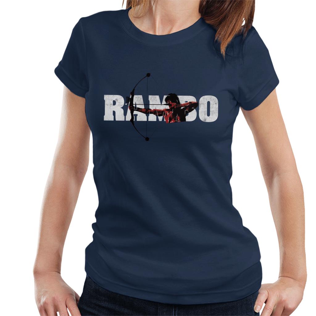 Rambo Compound Bow Women's T-Shirt-ALL + EVERY