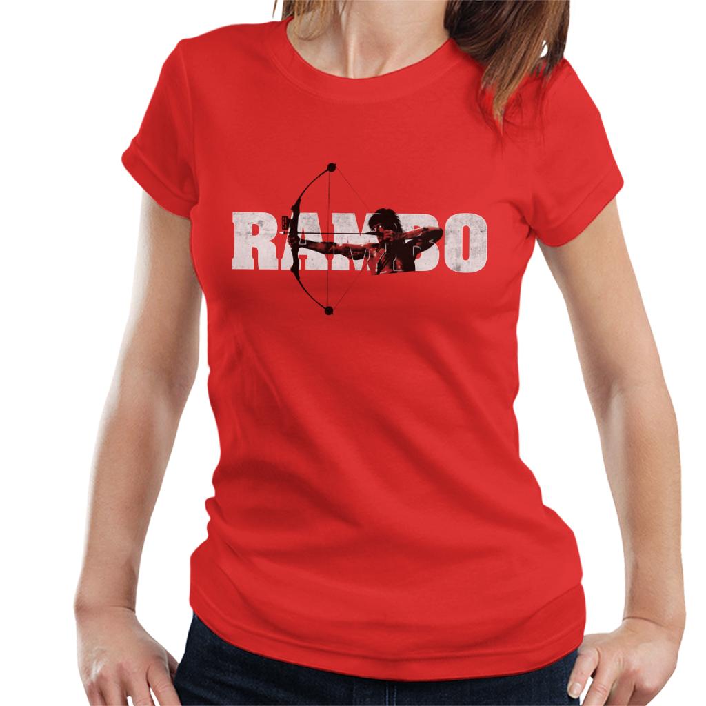 Rambo Compound Bow Women's T-Shirt-ALL + EVERY