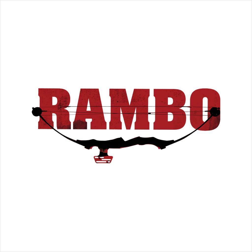 Rambo Logo Compound Bow Men's T-Shirt-ALL + EVERY