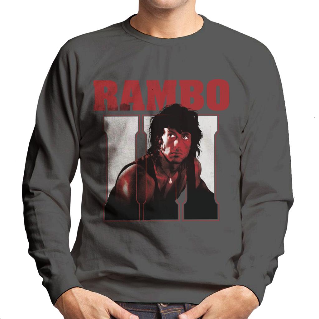 Rambo III John Rambo Men's Sweatshirt-ALL + EVERY