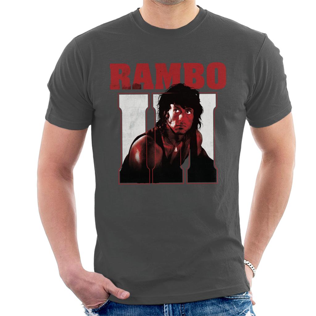 Rambo III John Rambo Men's T-Shirt-ALL + EVERY