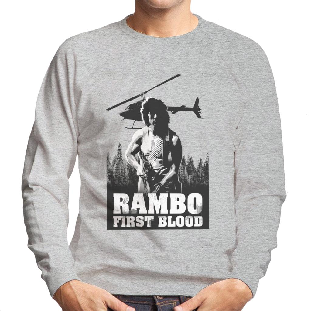 Rambo First Blood Forest Hunt Men's Sweatshirt-ALL + EVERY