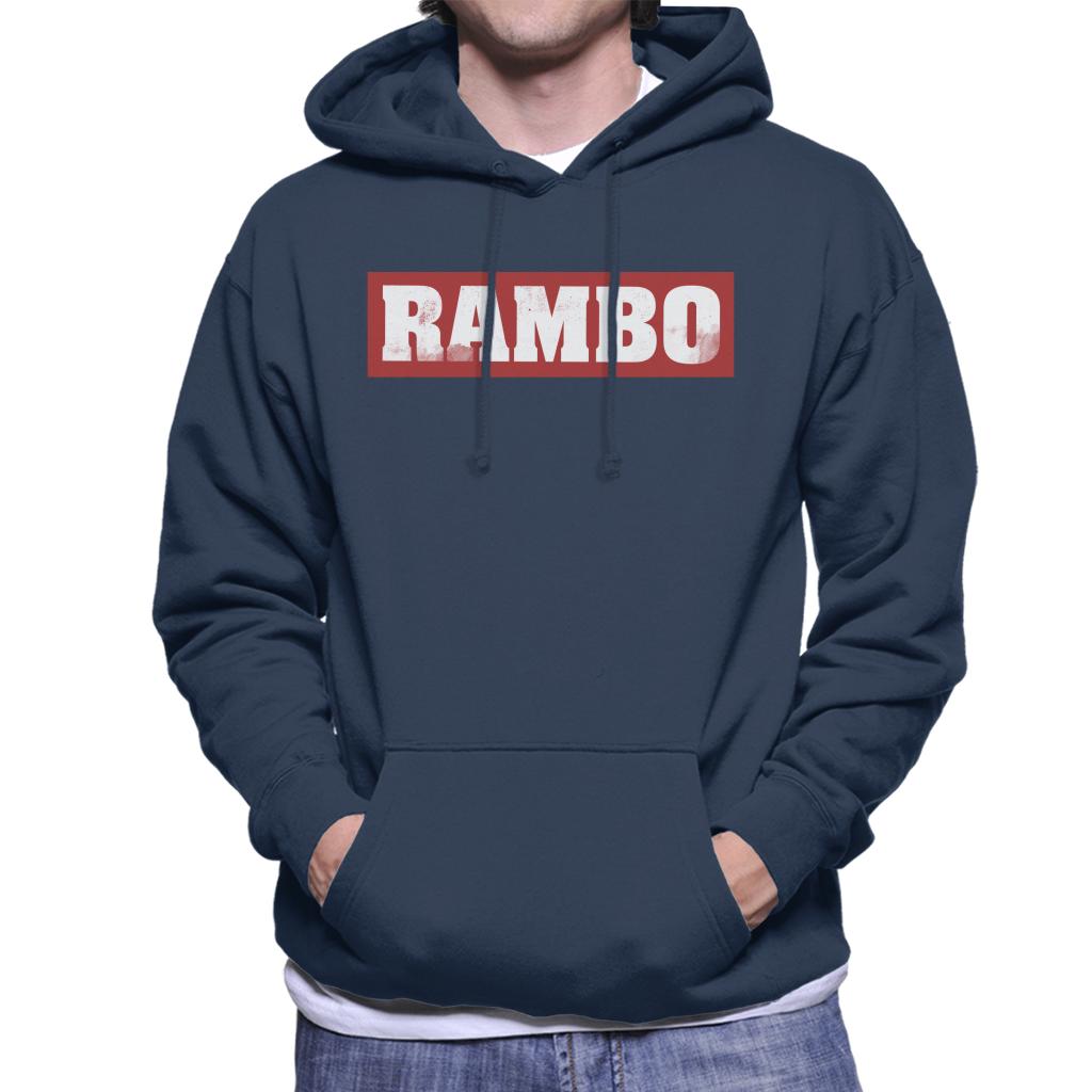 Rambo Classic Logo Men's Hooded Sweatshirt-ALL + EVERY