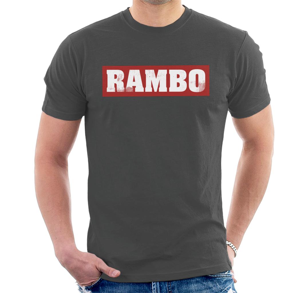 Rambo Classic Logo Men's T-Shirt-ALL + EVERY