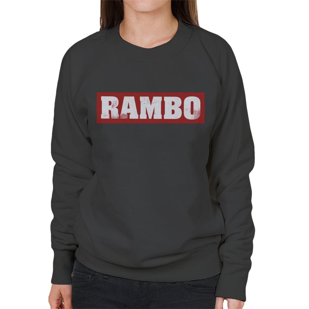 Rambo Classic Logo Women's Sweatshirt-ALL + EVERY