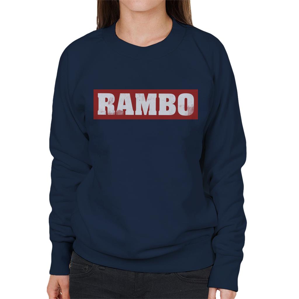 Rambo Classic Logo Women's Sweatshirt-ALL + EVERY