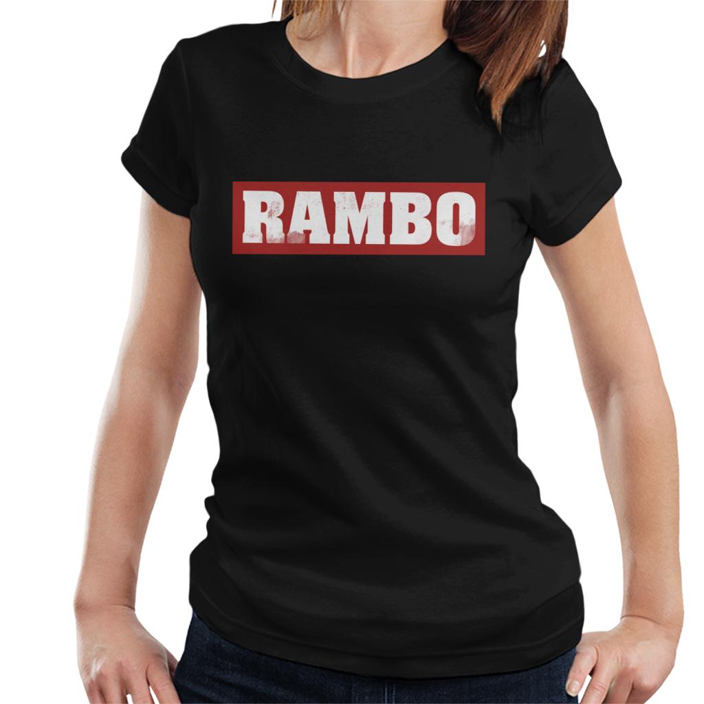 Rambo Classic Logo Women's T-Shirt-ALL + EVERY