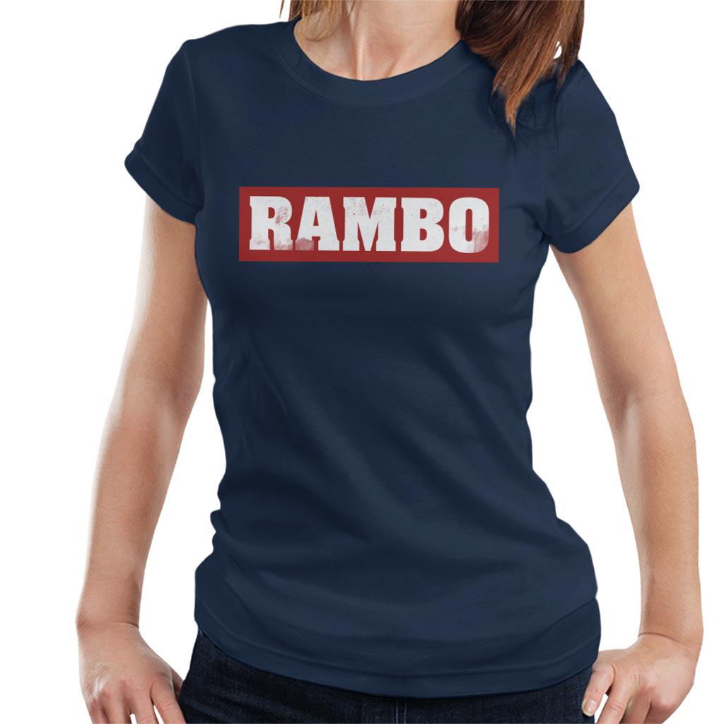 Rambo Classic Logo Women's T-Shirt-ALL + EVERY